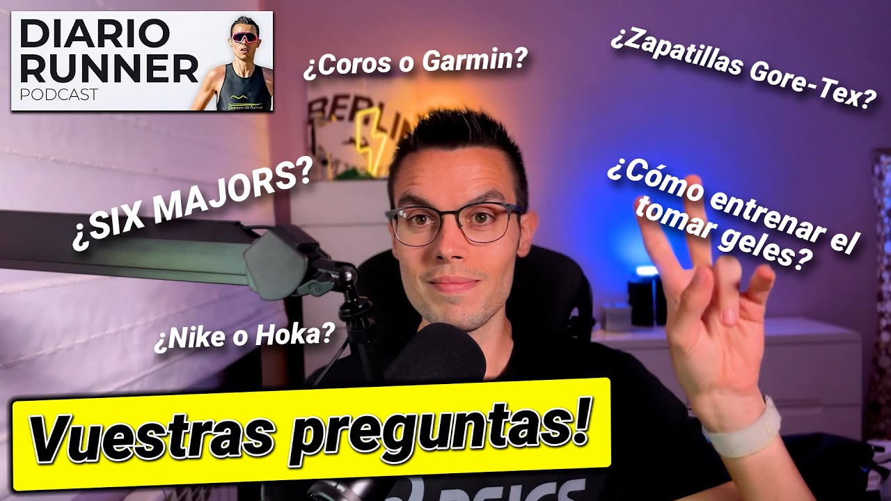Zapatillas para lluvia, cómo entrenar geles, Six Majors, dudas de relojes y más - Diario Runner 4x84