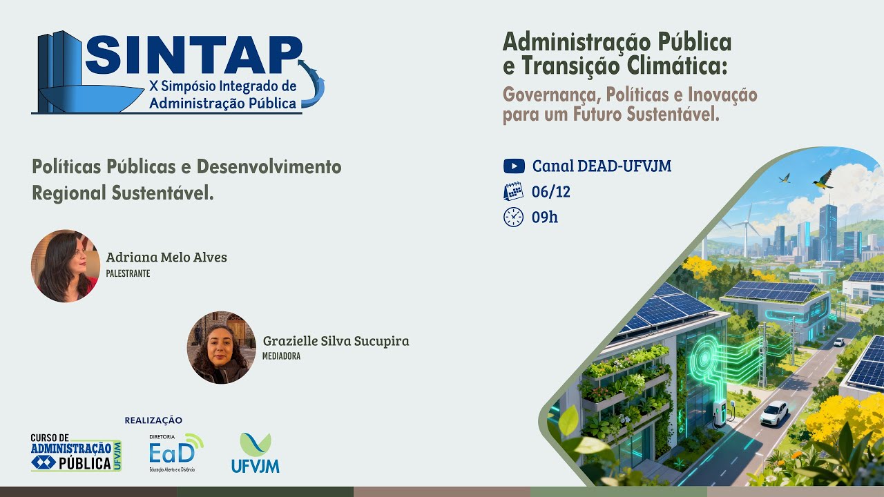 Políticas Públicas e Desenvolvimento Regional Sustentável.