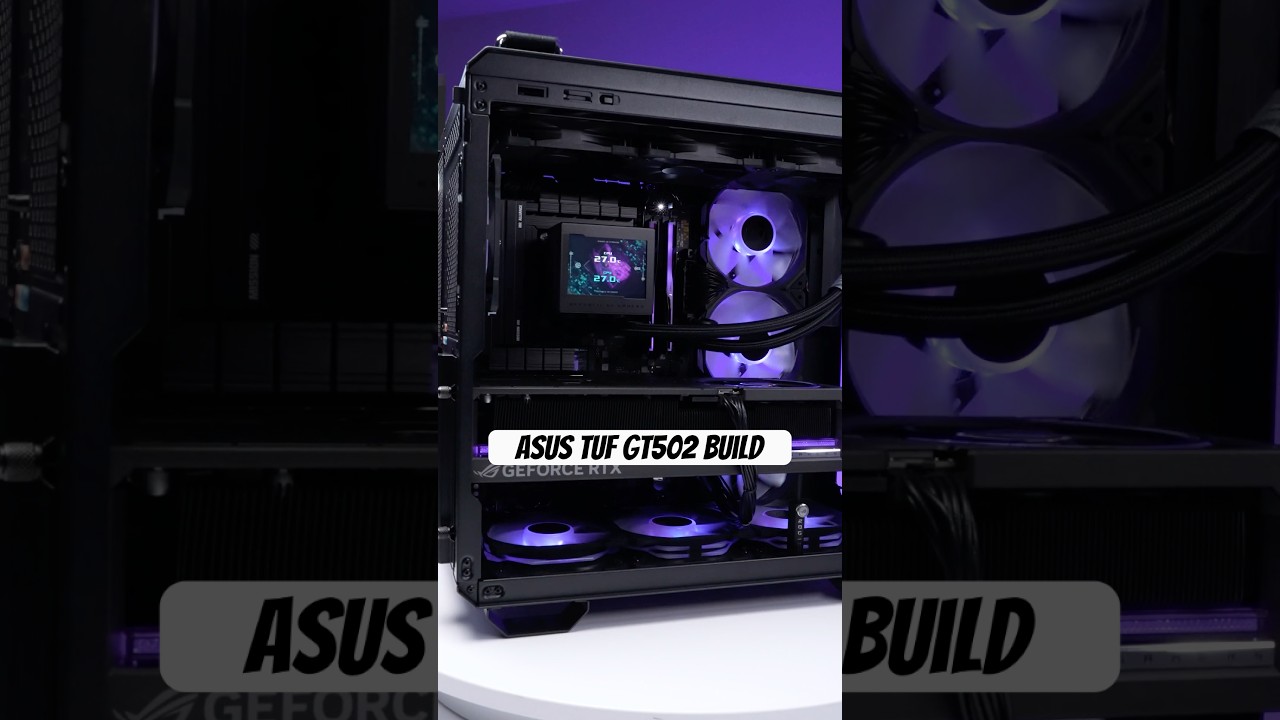What do you think of this ASUS TUF GT502 Build? #asus #pcbuilding #pc