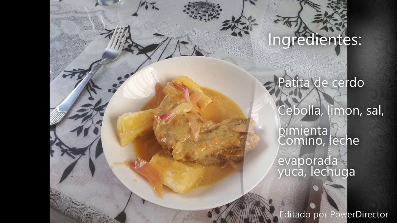 Comida Peruana - Patita en Fiambre