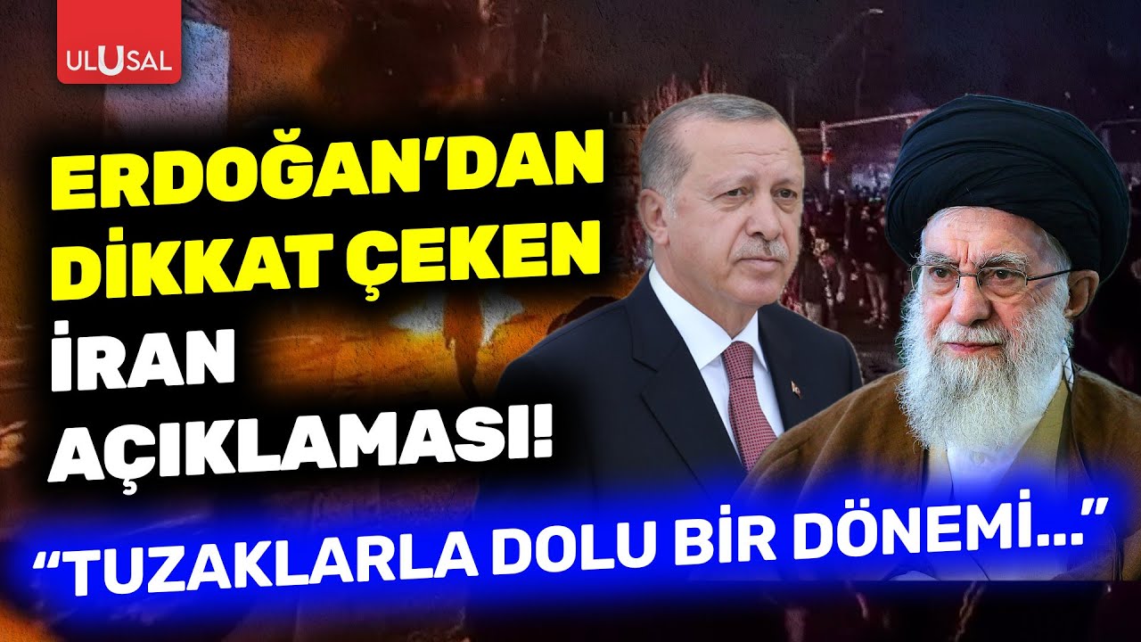 Cumhurbaşkanı Erdoğan'dan İran açıklaması! 