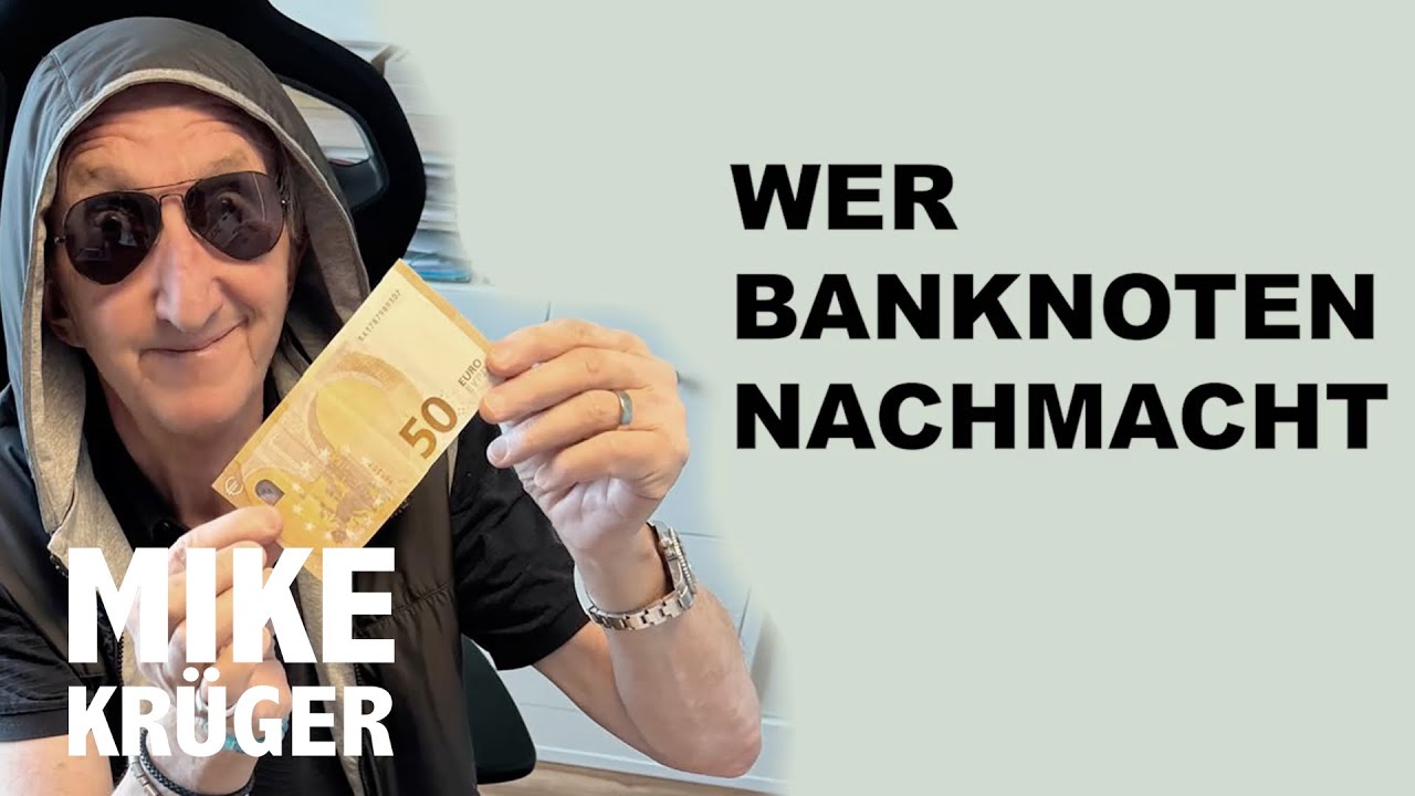 Mike Kr&uuml;ger - Wer Banknoten nachmacht (Official Lyric Video)