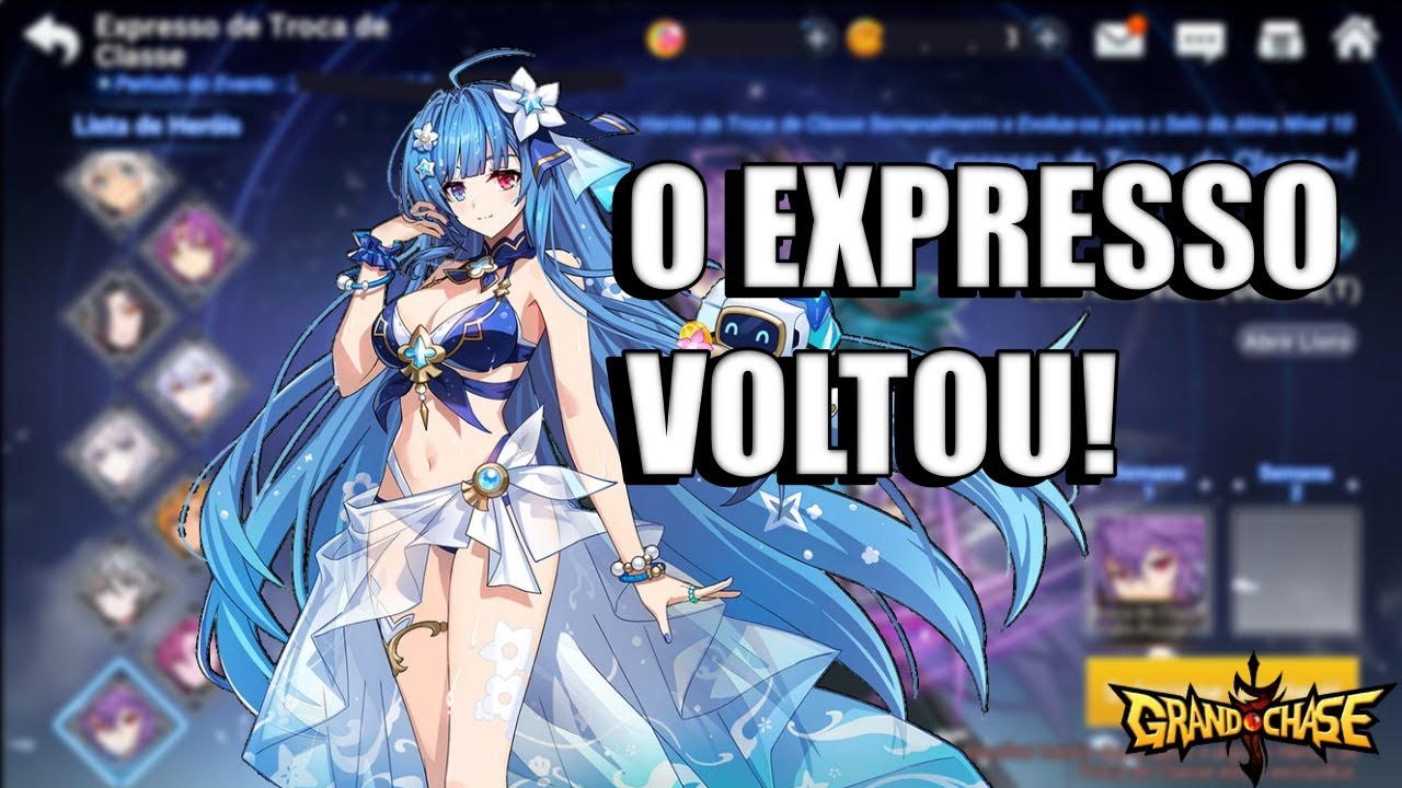 Quem Pegar no Expresso de Aventura? GrandChase Mobile