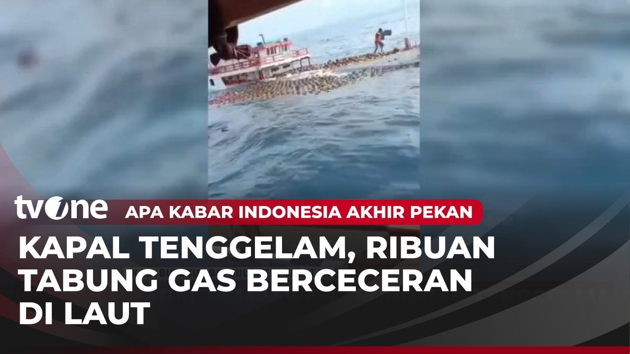 Kapal Pengangkut Tabung Gas Tenggelam di Bulukumba | AKAP