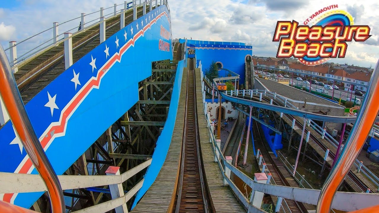 Roller Coaster - Mounted 4K On-Ride POV | Great Yarmouth Pleasure Beach