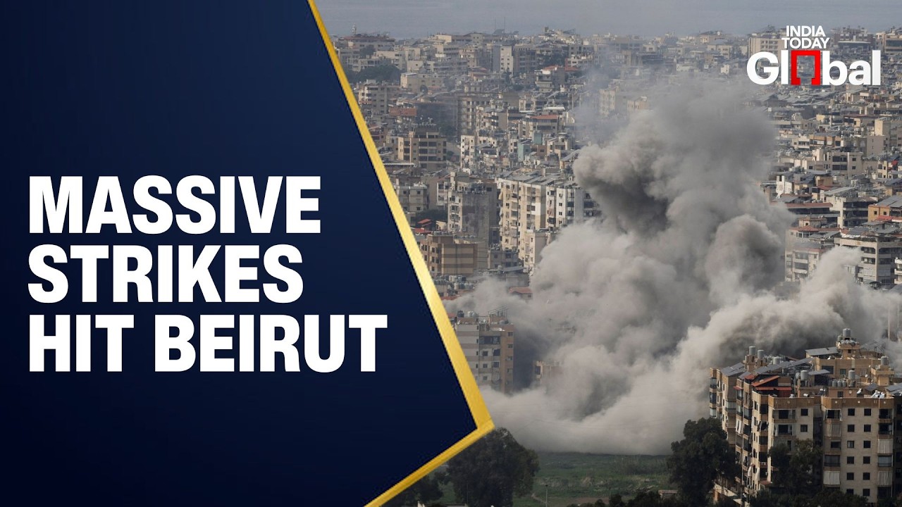 LIVE: Israel Launches Heavy Strikes on Beirut as Middle East War Expands
