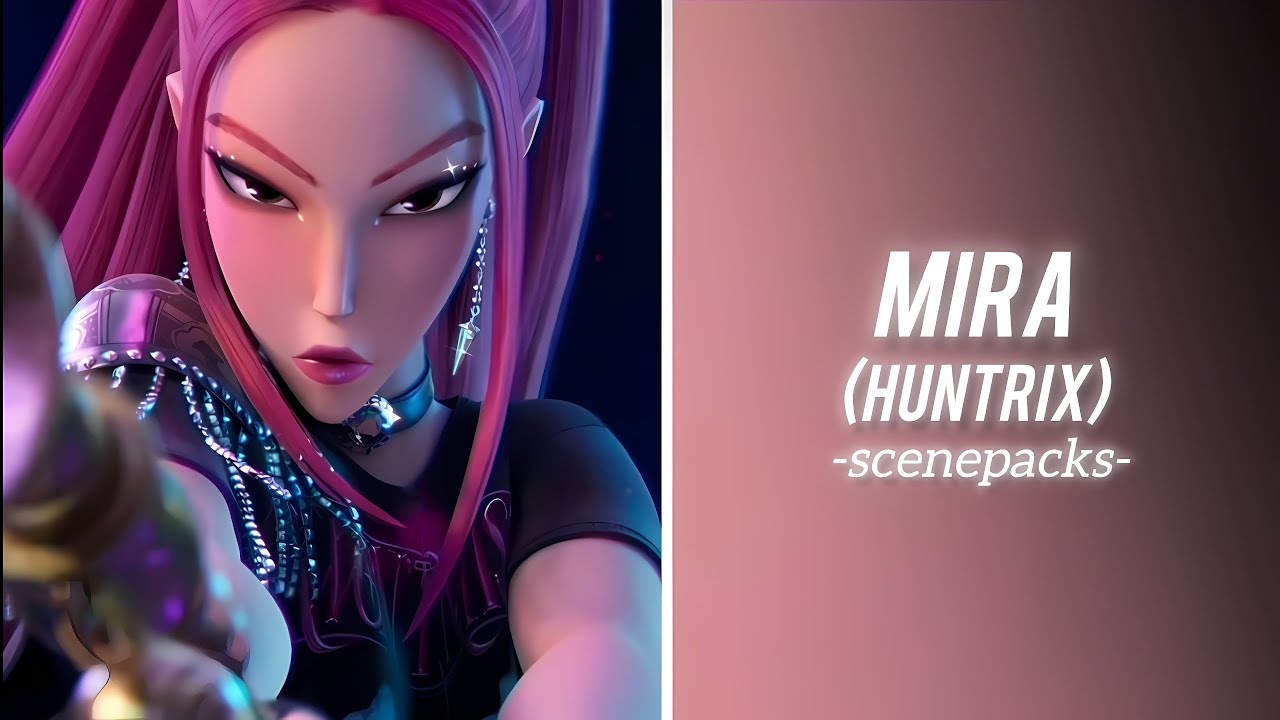 Badass Mira (HUNTRIX) scene packs FHD | Kpop Demon Hunters 