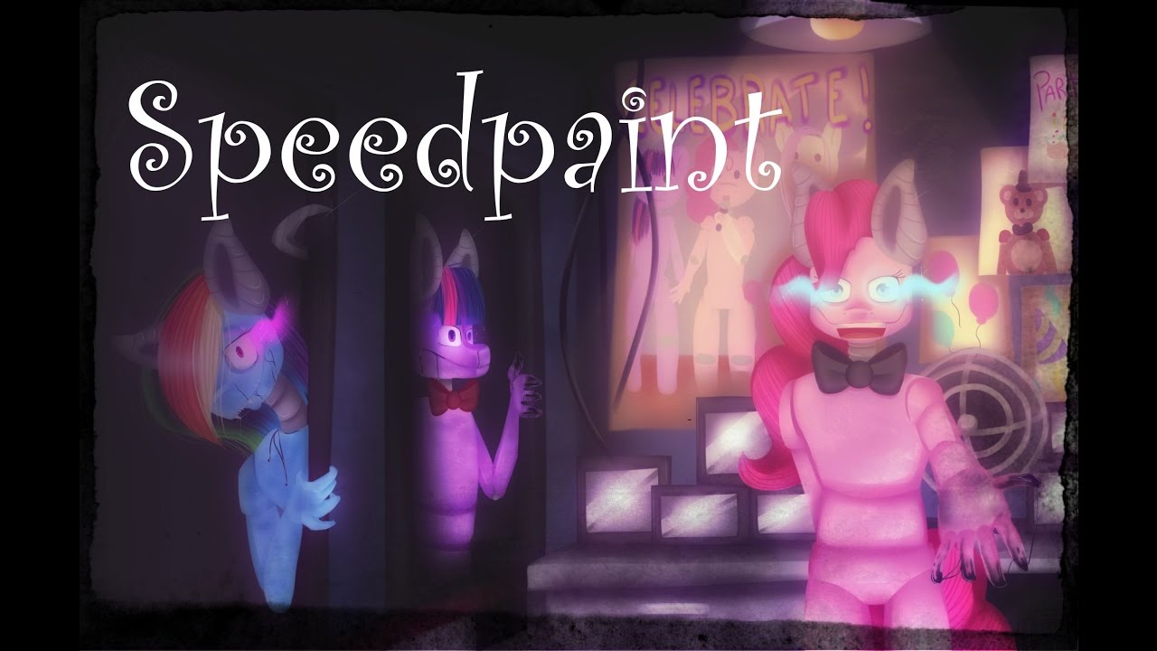 (MLP/FNAF) Speedpaint: Five Night at Pinkie's