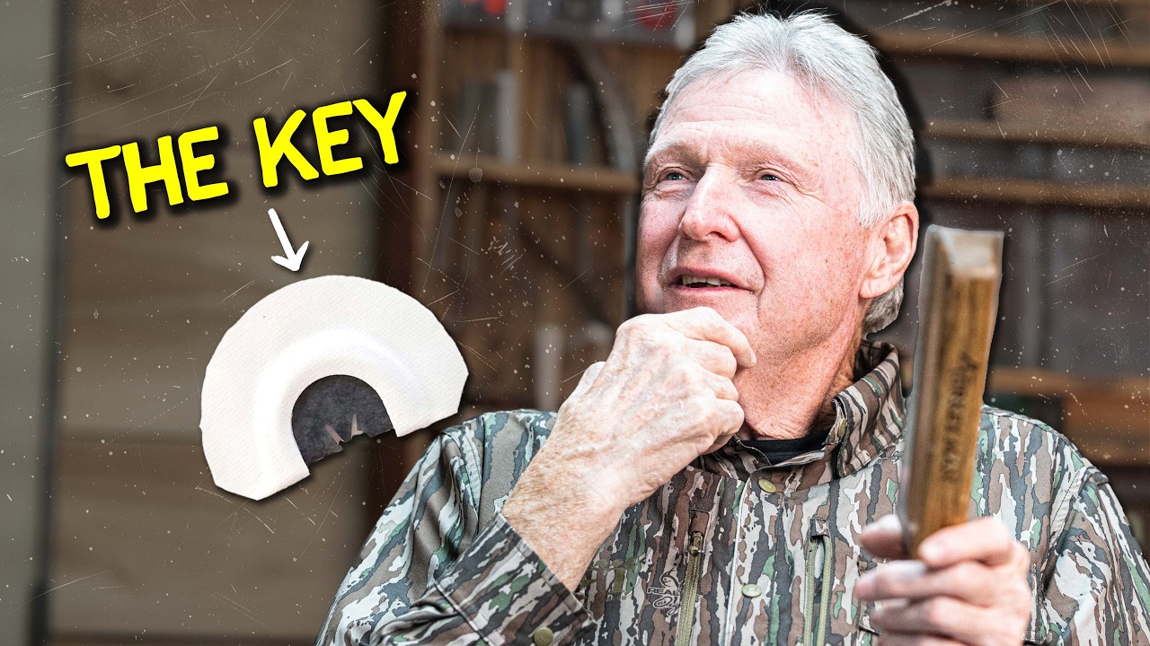The Key To Sounding Good on a Diaphragm Turkey Call