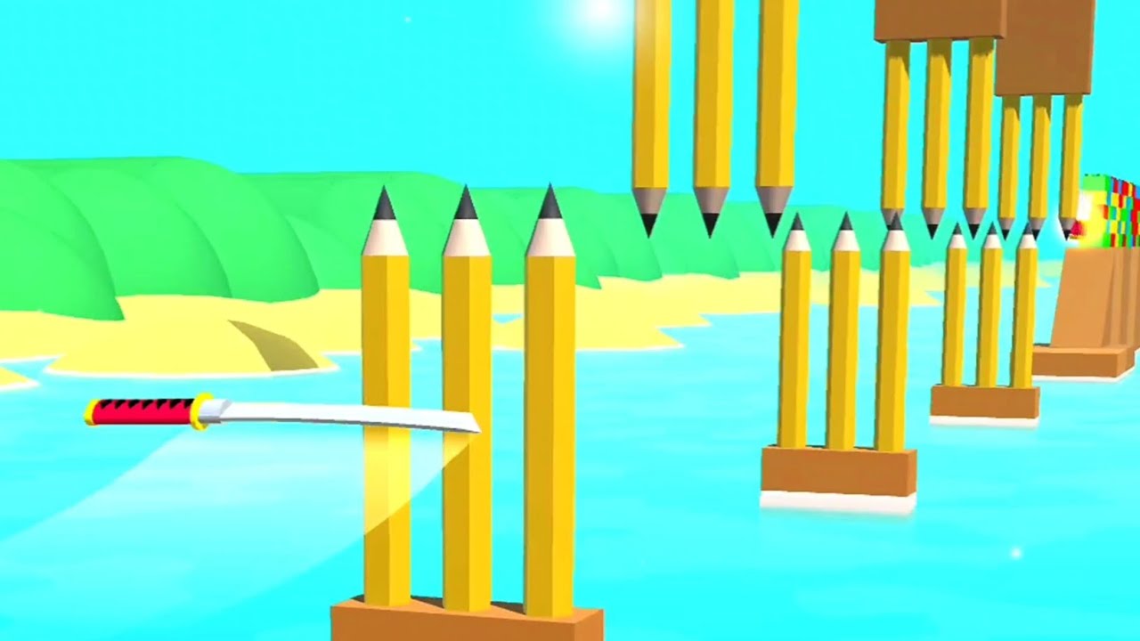 Flying Cut! Satisfying and Relaxing ASMR Slicing Gameplay Video