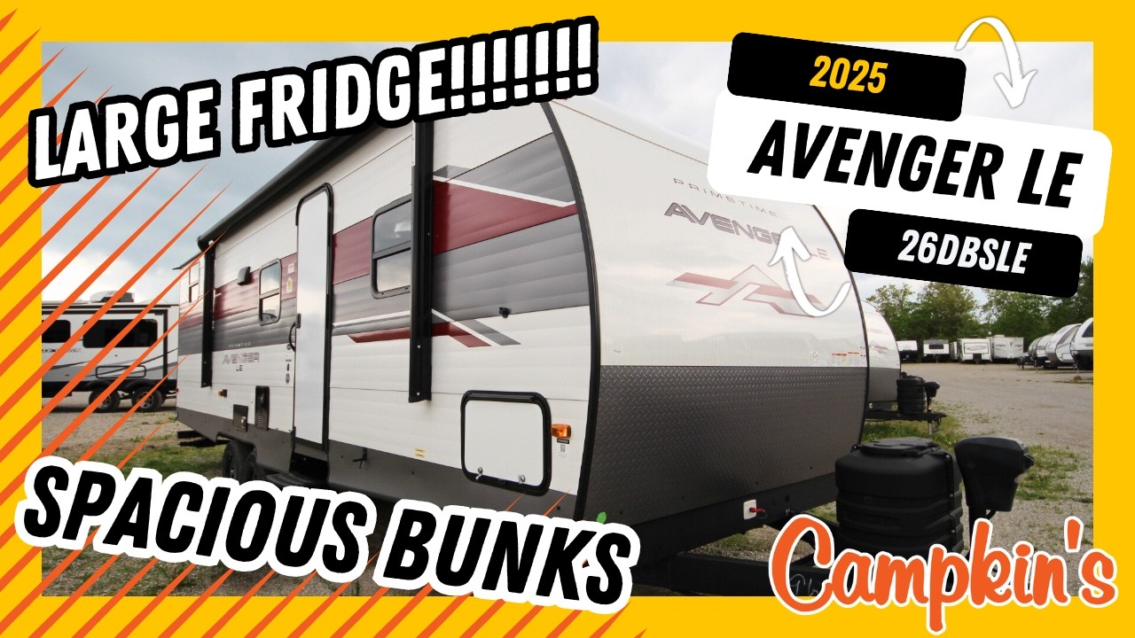 2025 AVENGER LE 26DBSLE - FIT THE WHOLE FAMILY IN THIS TRAILER!