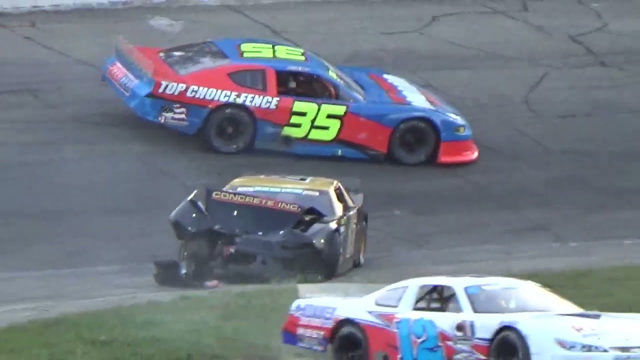 9/14/2024~ CRA Late Model Sportsman #83 J.P. Crabtree @ Anderson Speedway 75-lap feature race.