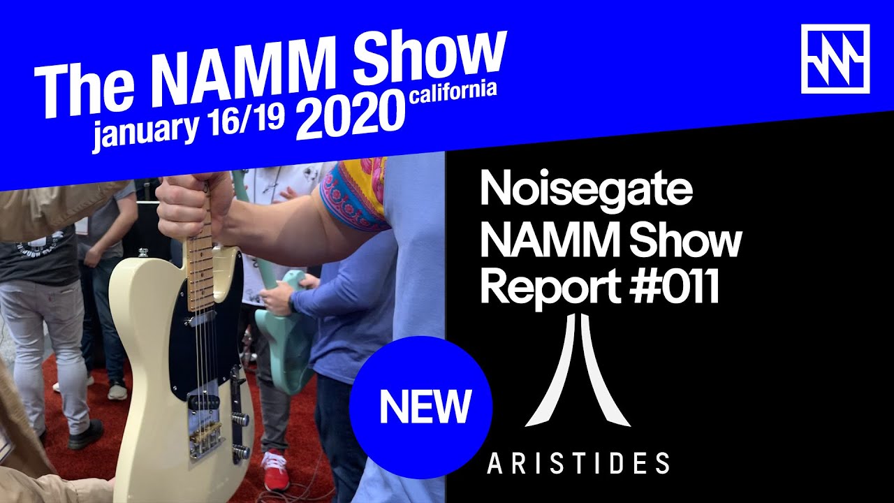 NAMM 2020: Aristides Guitars - New T/0 Modern Tele Shape Guitar & More