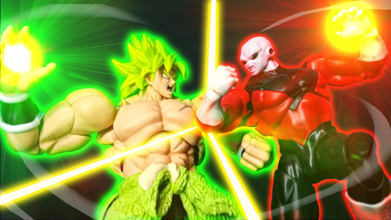 Dragon Ball Super Stop Motion - Broly VS Jiren