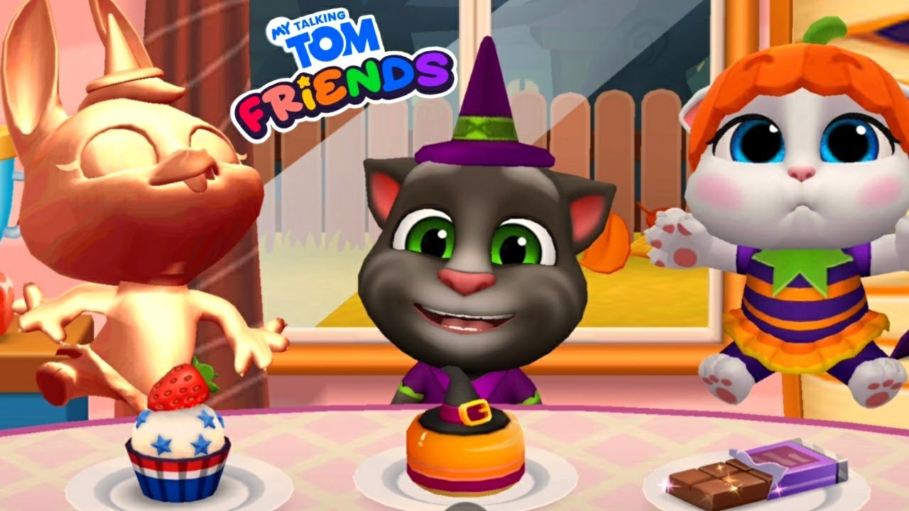 My Talking Tom Friends Spooky Halloween Update Gameplay Walkthrough Episode 178