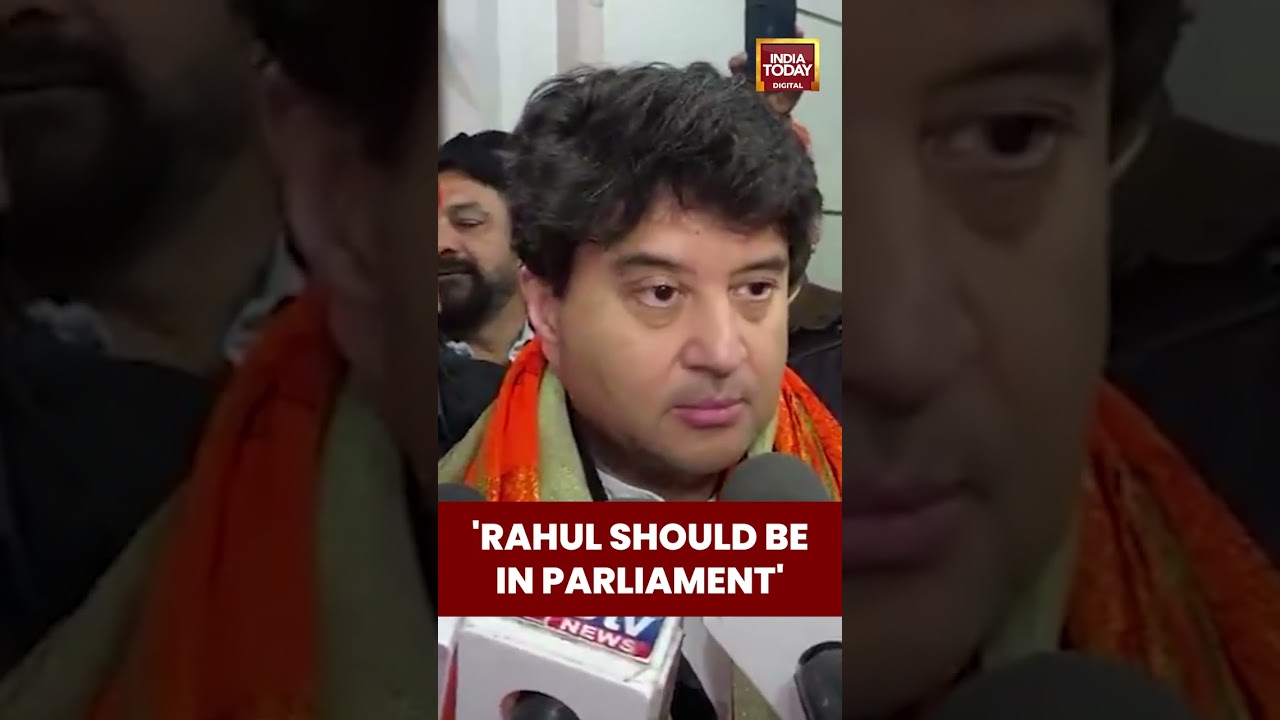 Union Minister Jyotiraditya Scindia Slams Rahul Gandhi's Tweet | #shorts
