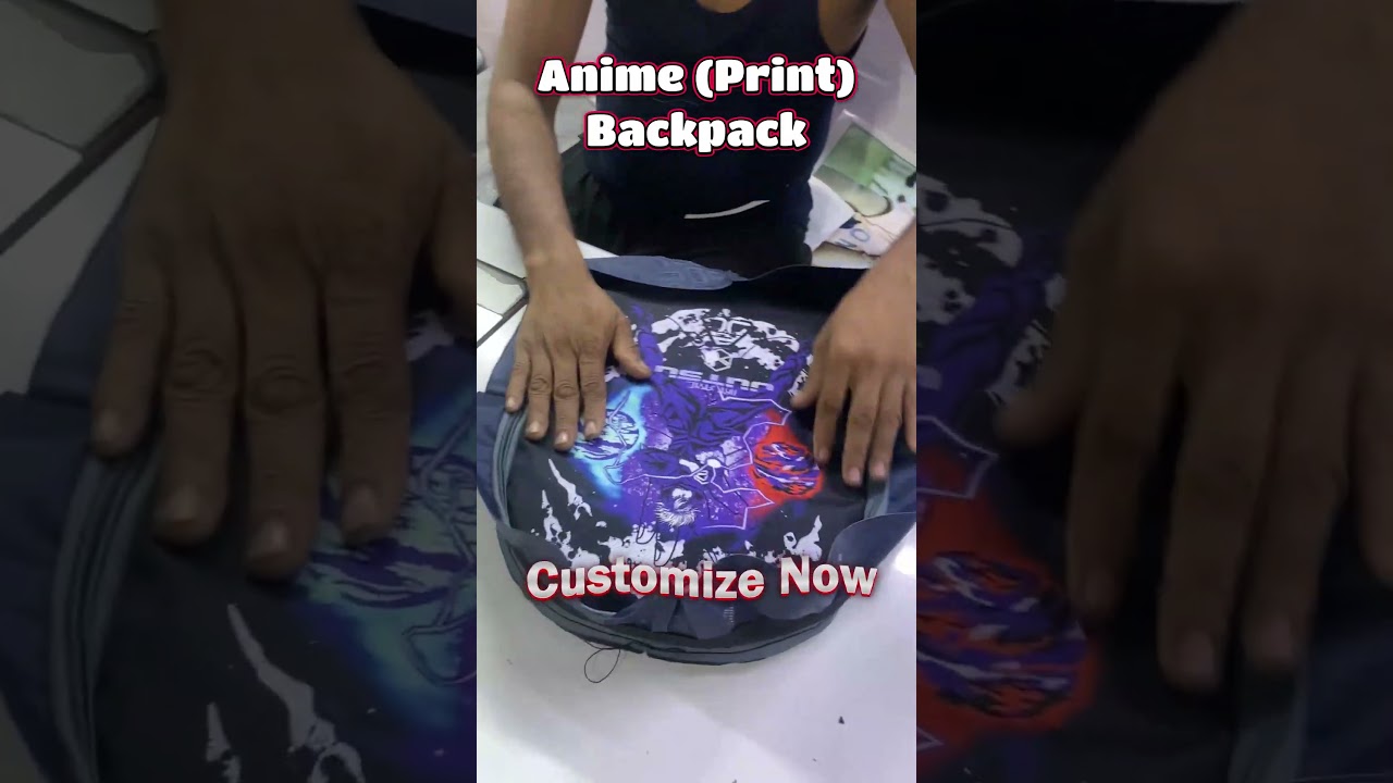 Buy Anime Printed Backpack 