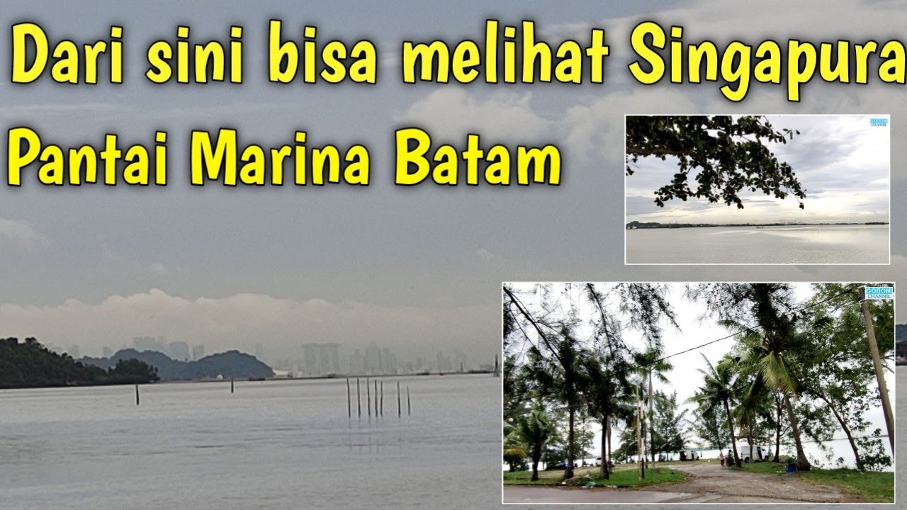 PANTAI MARINA BATAM || wisata pantai Batam yang terupdate