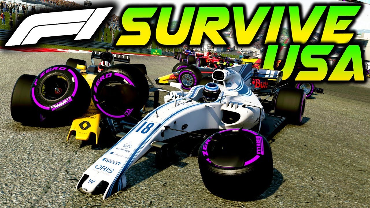 SURVIVE USA - Extreme Damage Mod F1 Game Keyboard Challenge