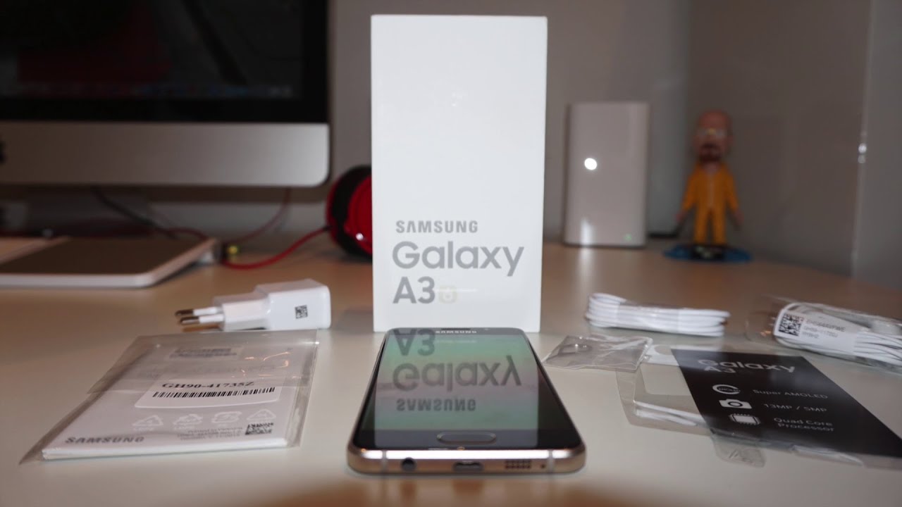 Samsung Galaxy A3 (2016) - Unboxing - MusicVersion
