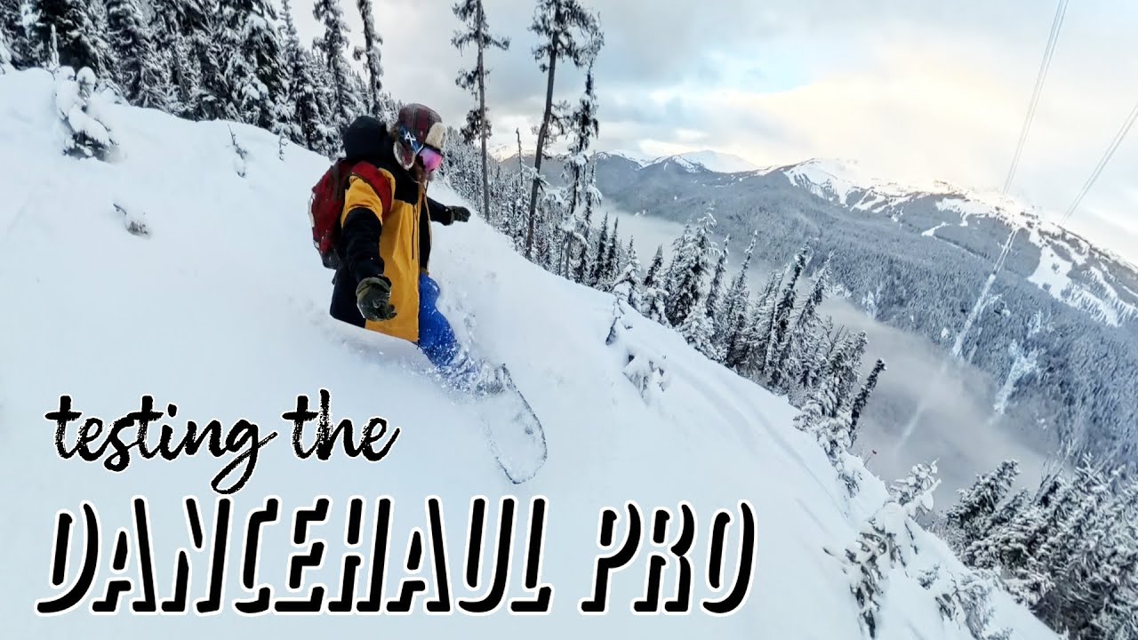 Testing out the Salomon Dancehaul Pro