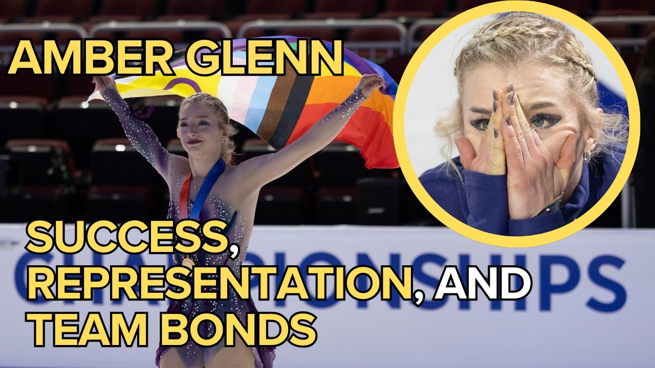 Amber Glenn Reflects on Making the Olympic Team, Pride, and Peaking at the Perfect Time
