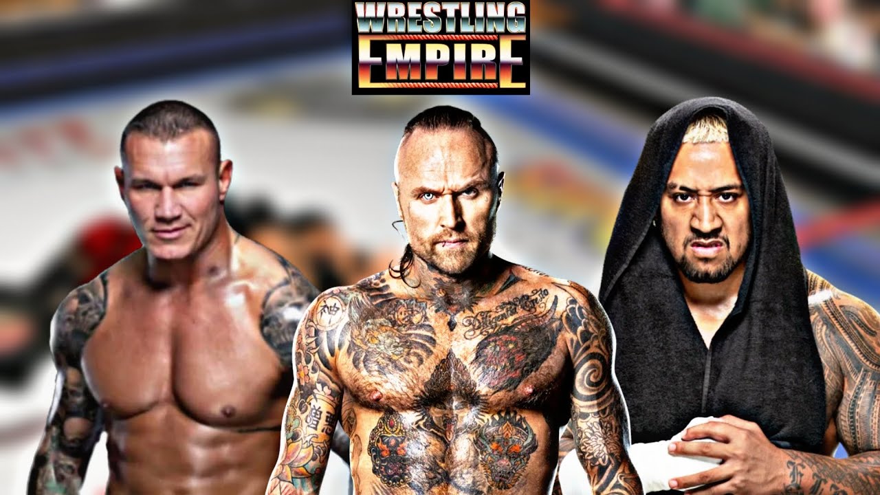 Triple Threat Match Randy Orton won and qualified | Wrestling Empire 