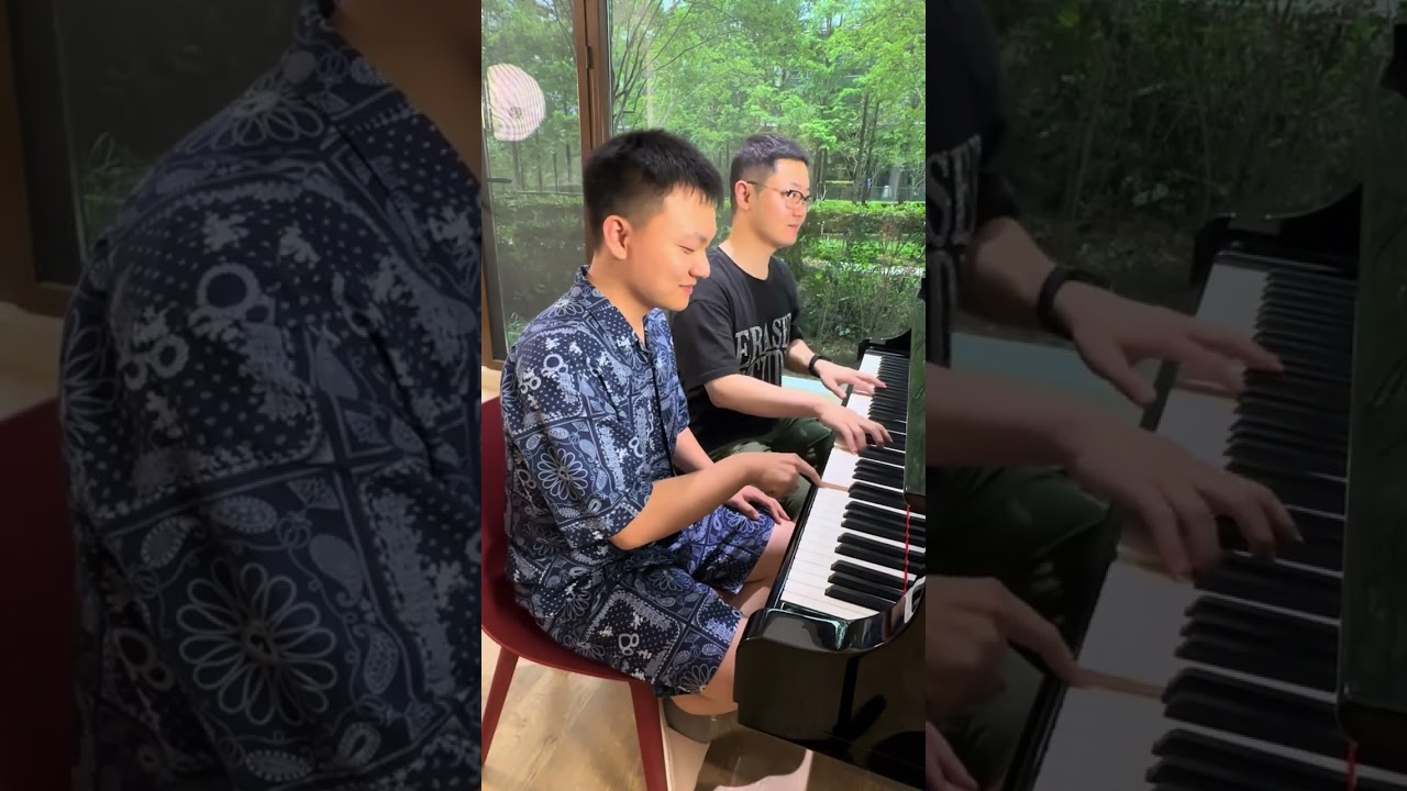 當我在彈鋼琴When I am playing the piano#violin #music #arrangement