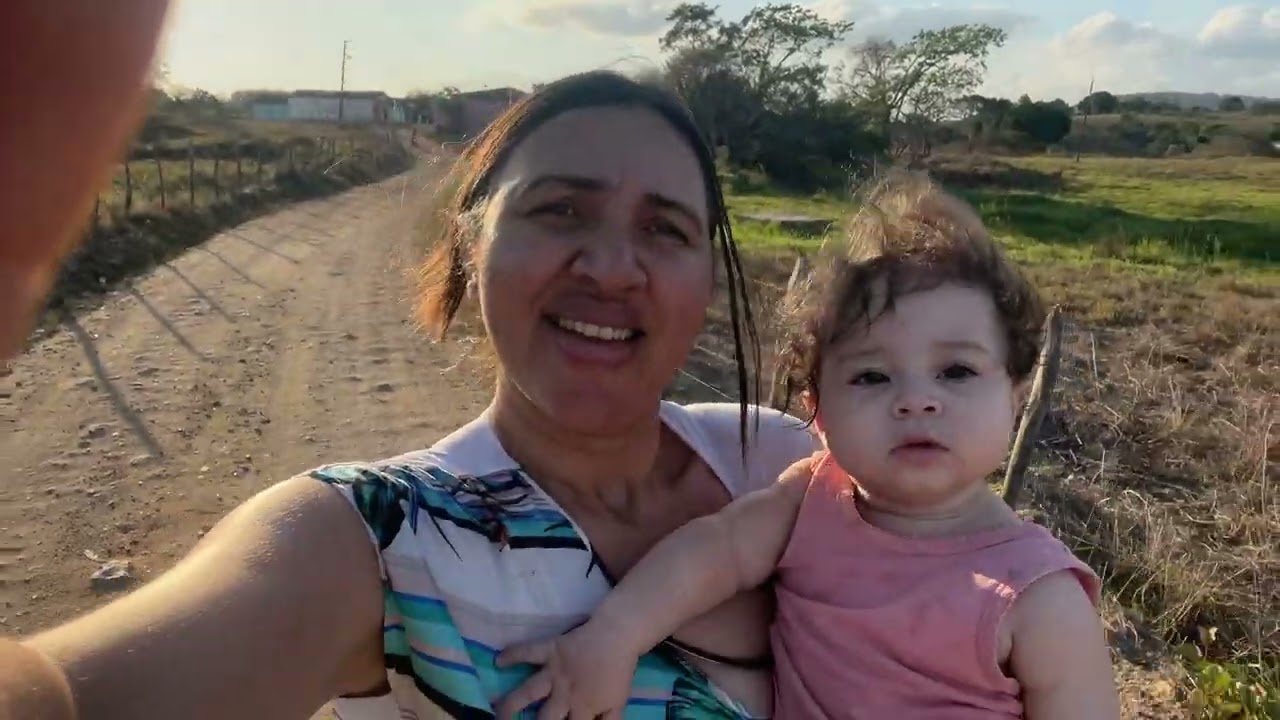 Domingo no sítio foi muito bom 😊mostrando a barragem do prata 