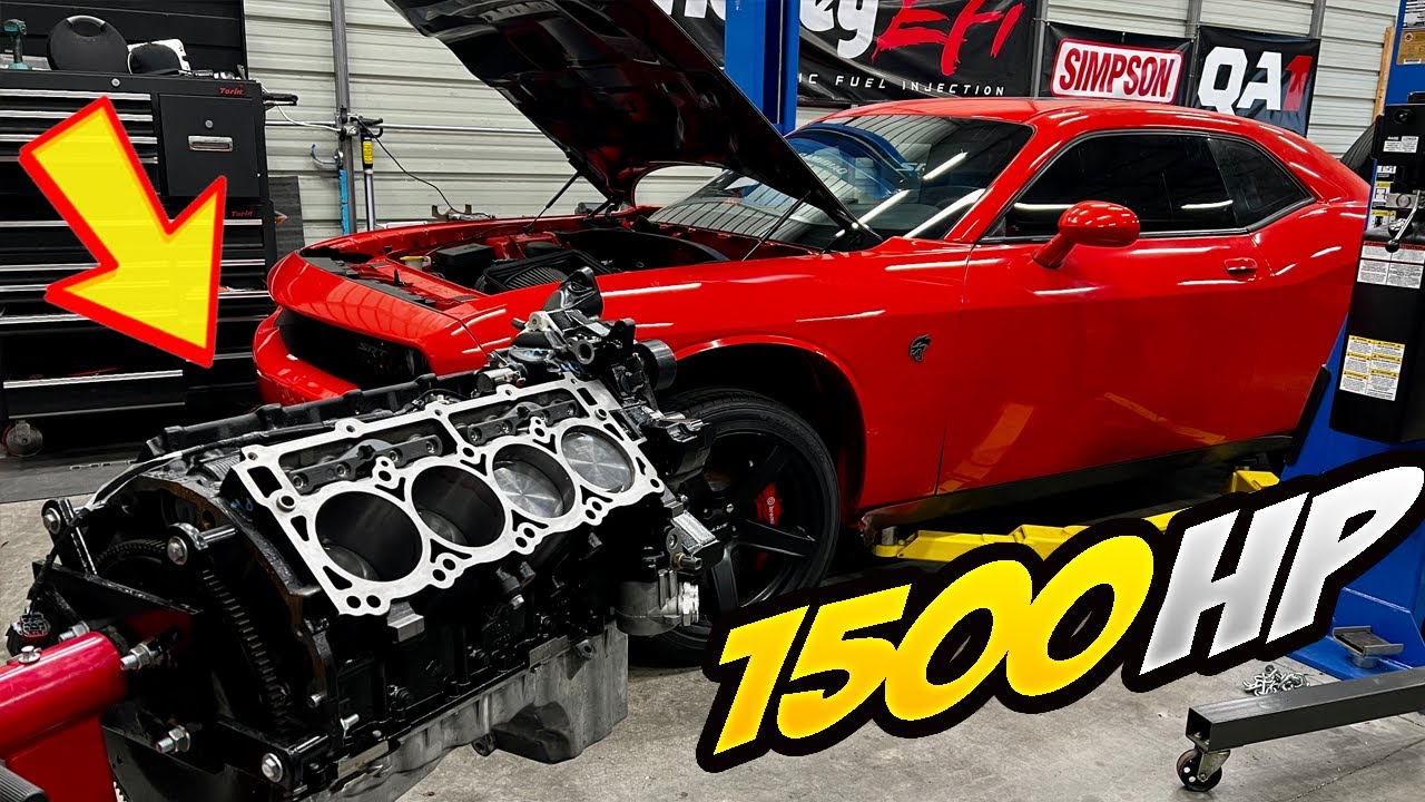 Building a 1500 hp Hellcat Engine | Top End Cylinder Head Assembly