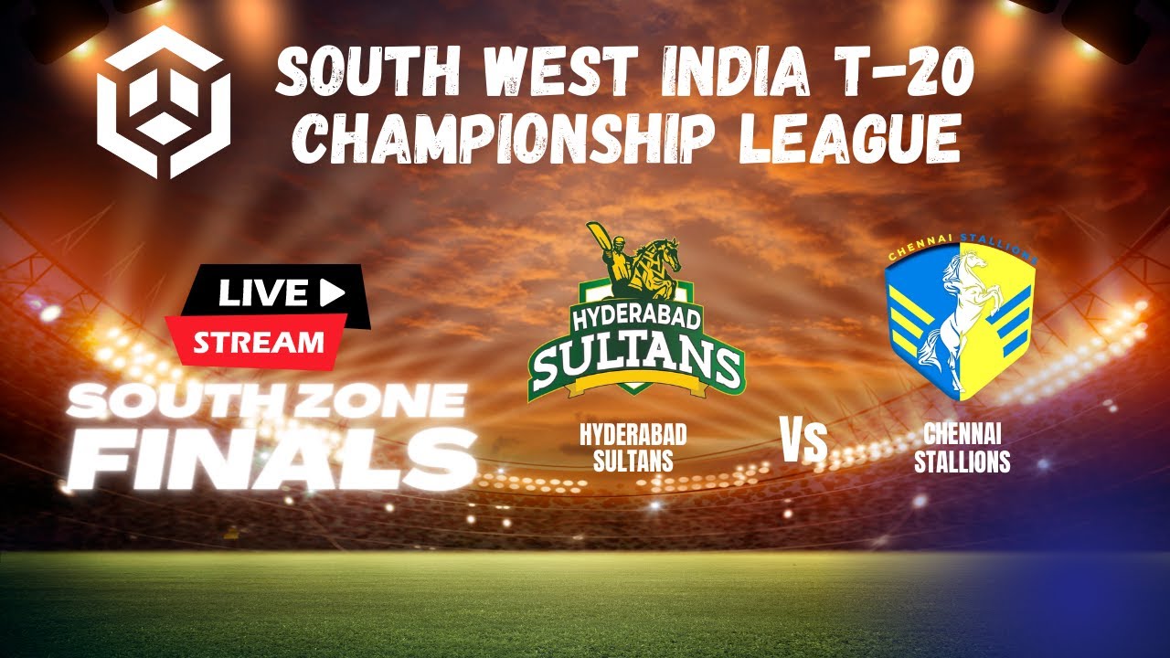 SWCL (South Zone) - FINALS | Hyderabad Sultans Vs Chennai Stallions - Live Match | Shaurya
