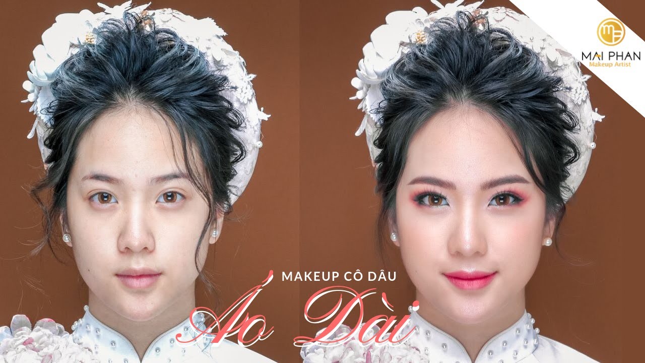 Hướng dẫn Makeup CÔ DÂU ÁO DÀI | Mai Phan Makeup