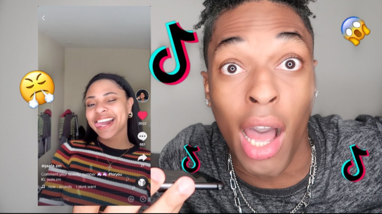 REACTING TO MY LITTLE SISTER'S CRINGEY TIKTOKS (I CALLED HER!)