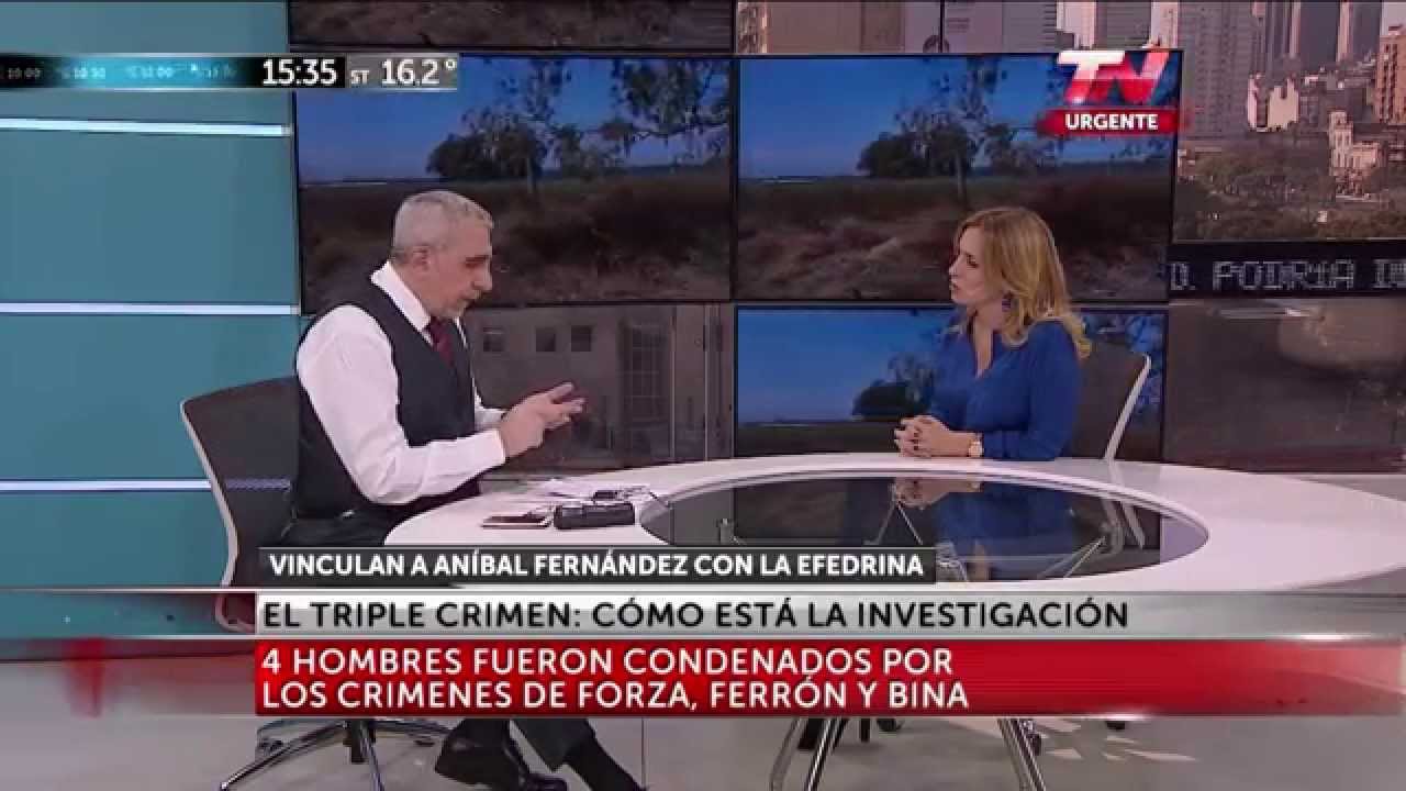 R.Canaletti y S.Borghi sobre el triple crimen de la efedrina - 04/08/15
