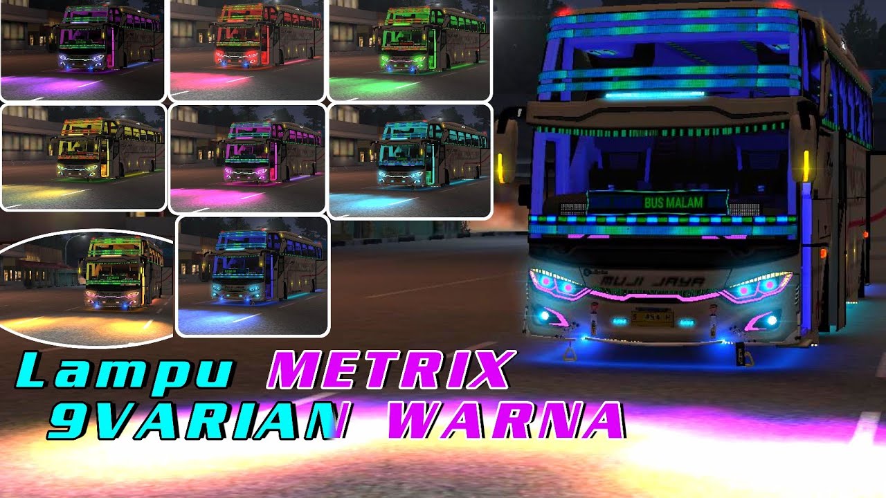 9 VARIAN WARNA LAMPU METRIX, LAMKOL & INTERIOR XHD JB3 MANS GAMING‼️KODENAME XHD ROMBAK JB3 V4.3.4