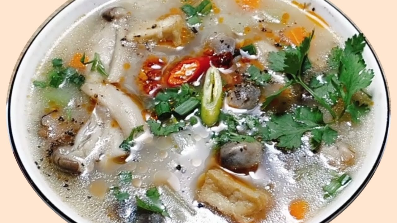 Cách Nấu CHÁO CHAY CỰC NGON, DỄ NẤU,ÍT TỐN THỜI GIAN,30 PHÚT CÓ BỮA TIỆC CHÁO,Chay Huệ Hoàng VLog