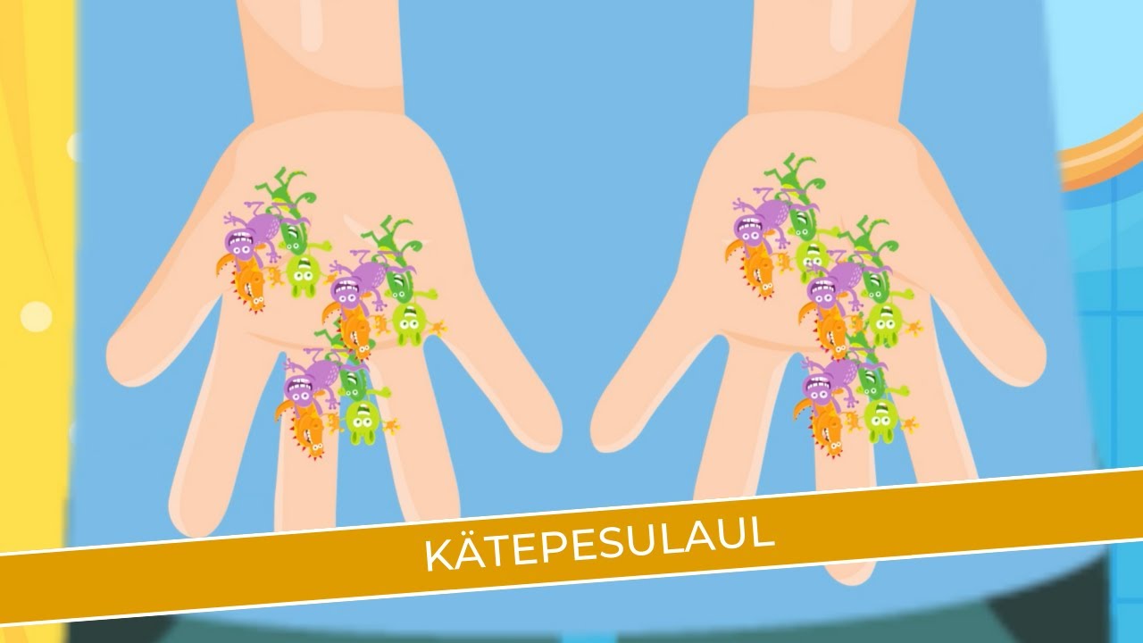 KÄTEPESULAUL 👋 (BAKTERITEST) #lastelaulud
