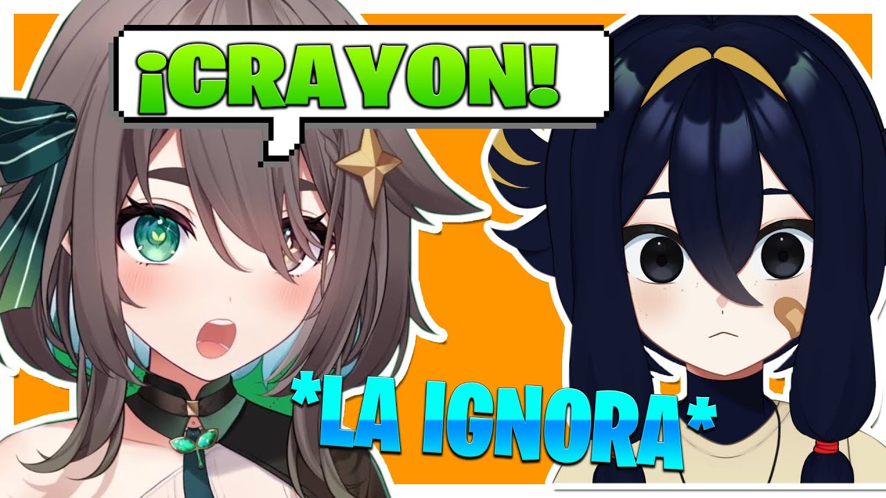 Meica quiere hacer las pases con Crayon pero... Prt2