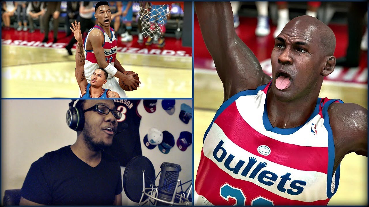 NBA 2K14 Next Gen MyTEAM FACECAM - Michael Jordan Takes Flight! PS4