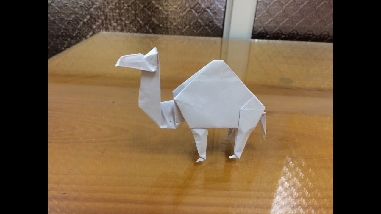 Origami Camel | Origami Animals (John Montroll)