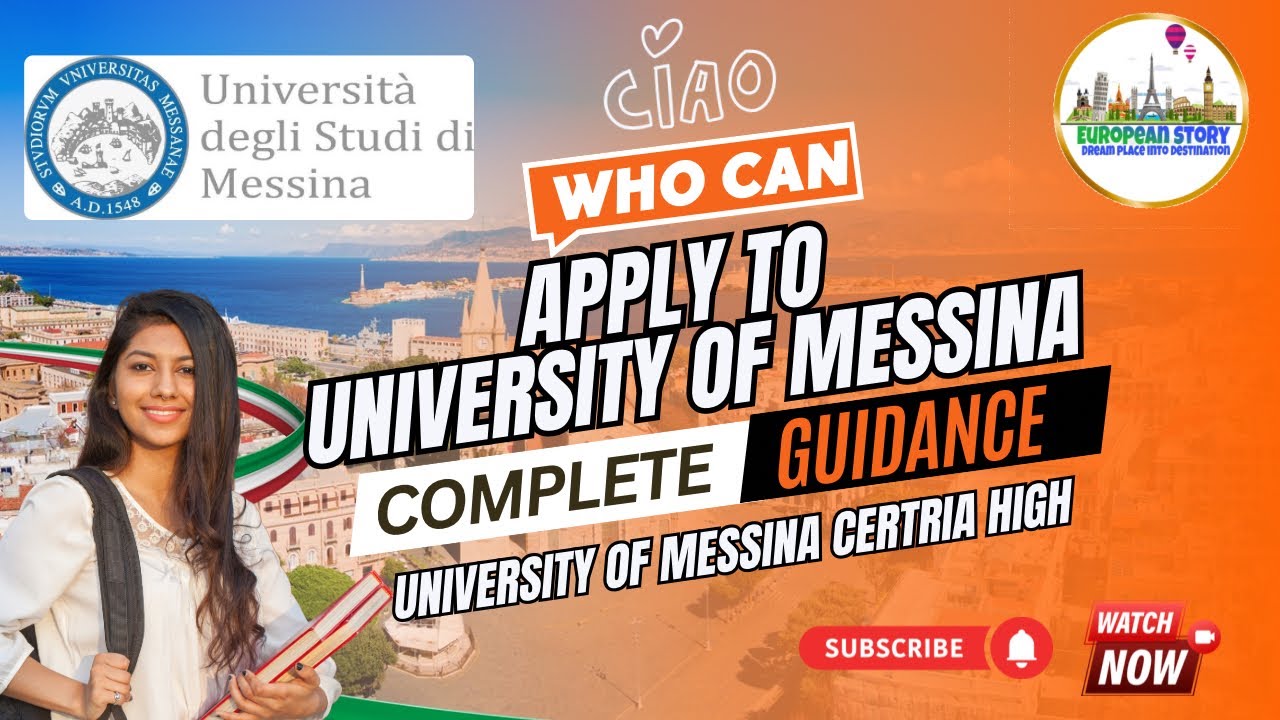 How to Apply University of Messina 2026 | Apply Online | European Story