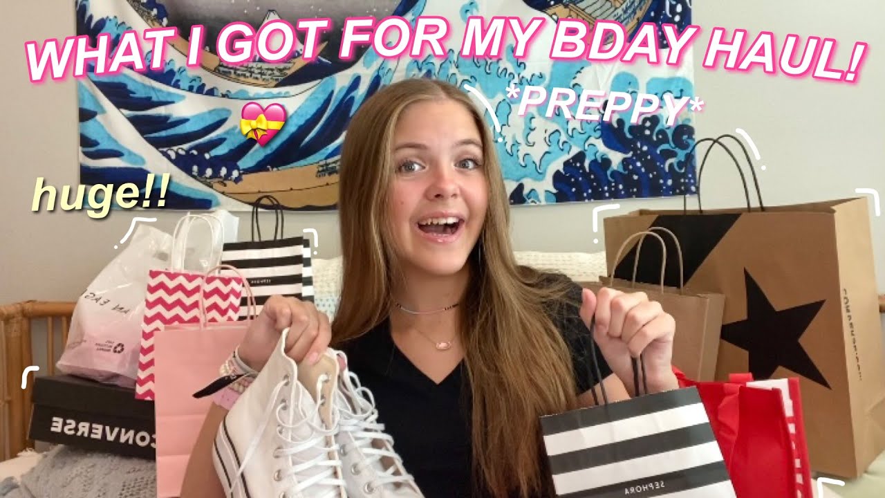 Что я получила на свой день рождения в 2023 году!! 🛍️🫶🏼 *ОГРОМНЫЙ + СТИЛЬНЫЙ* // Миа Элизабет