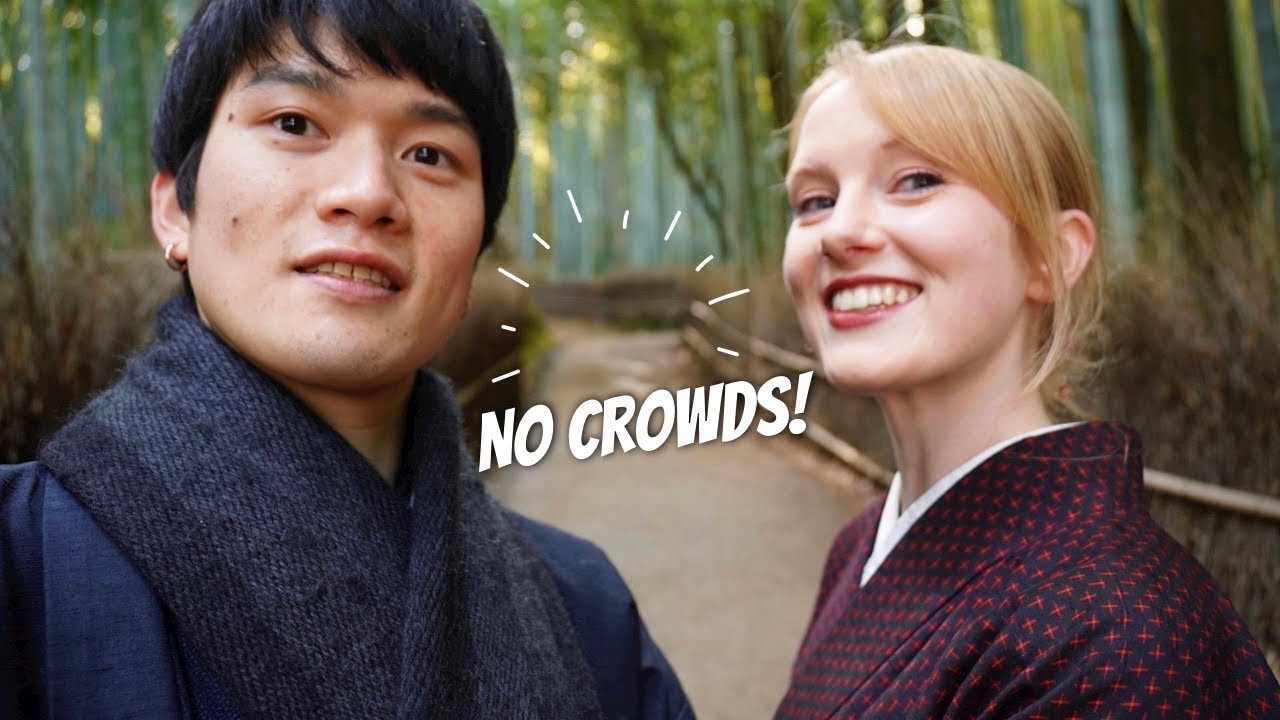 Kyoto Kimono Date with No Crowds! (British-Japanese International Couple)