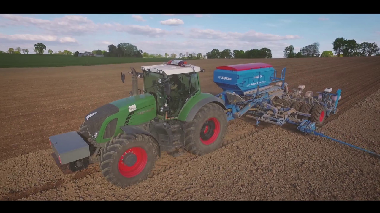 FENDT 933 I LEMKEN COMPACT SOLITAIR 6M I CORN SEEDING 2017 I PANASONIC GH5