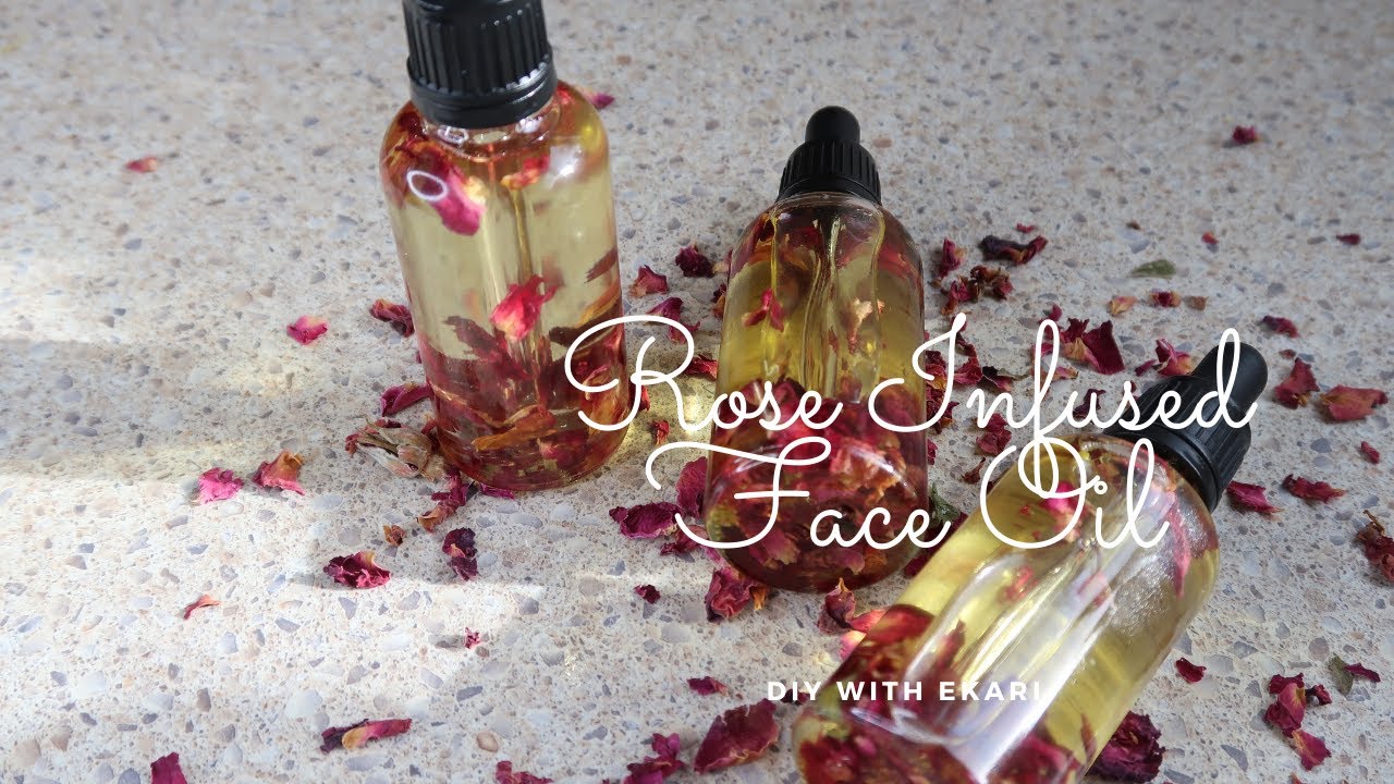Rose Infused Face Oil | Simple DIY