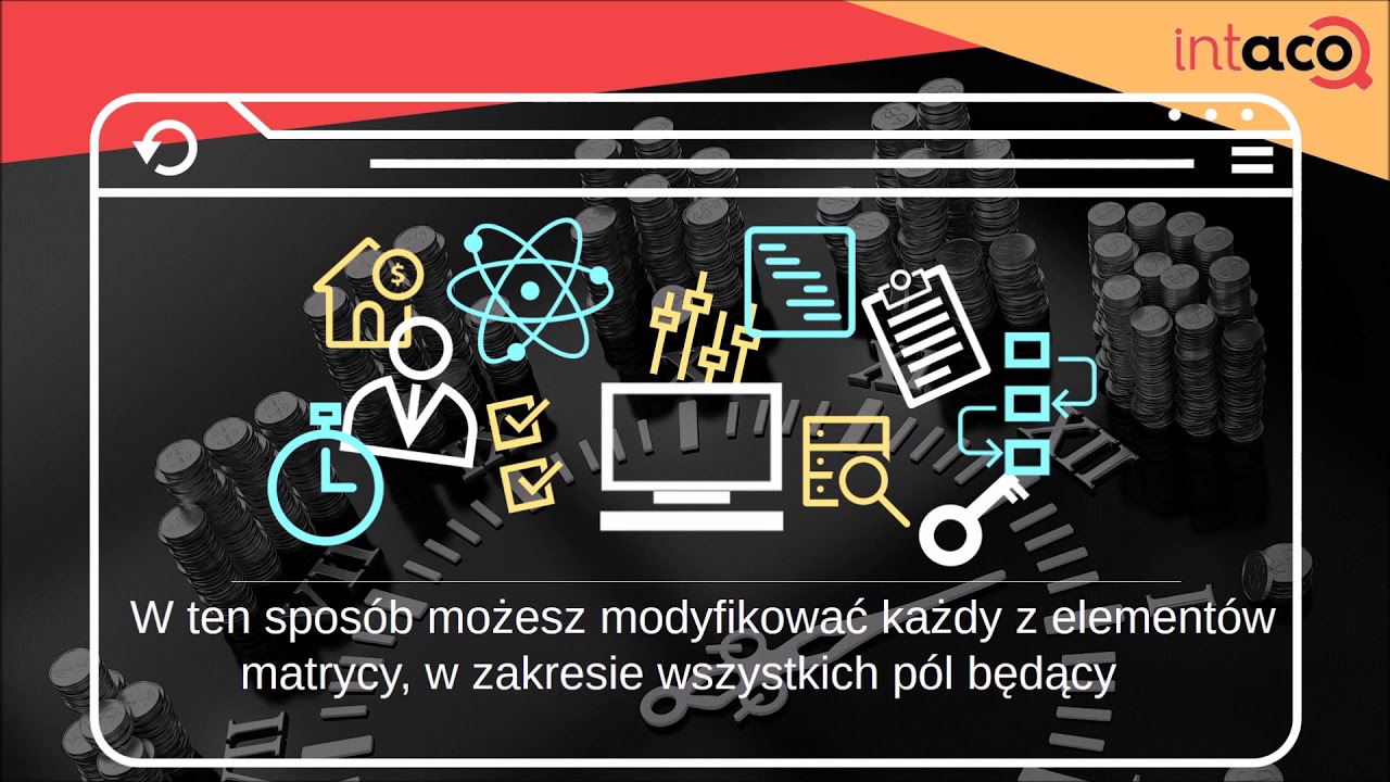Matryca Funkcji Kontroli w aplikacji Intaco