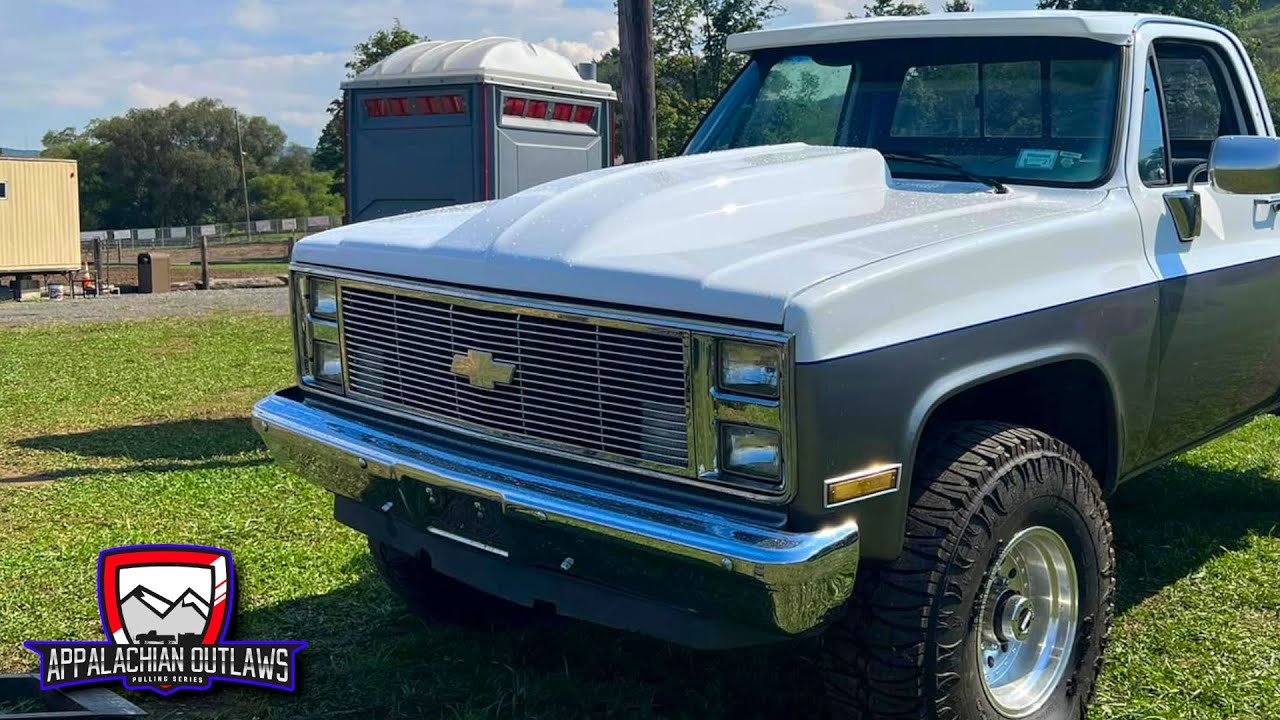 Appalachian Outlaws Pulling Series: Outlaw Street Gas 4x4 trucks at the Somerset County Fairgrounds