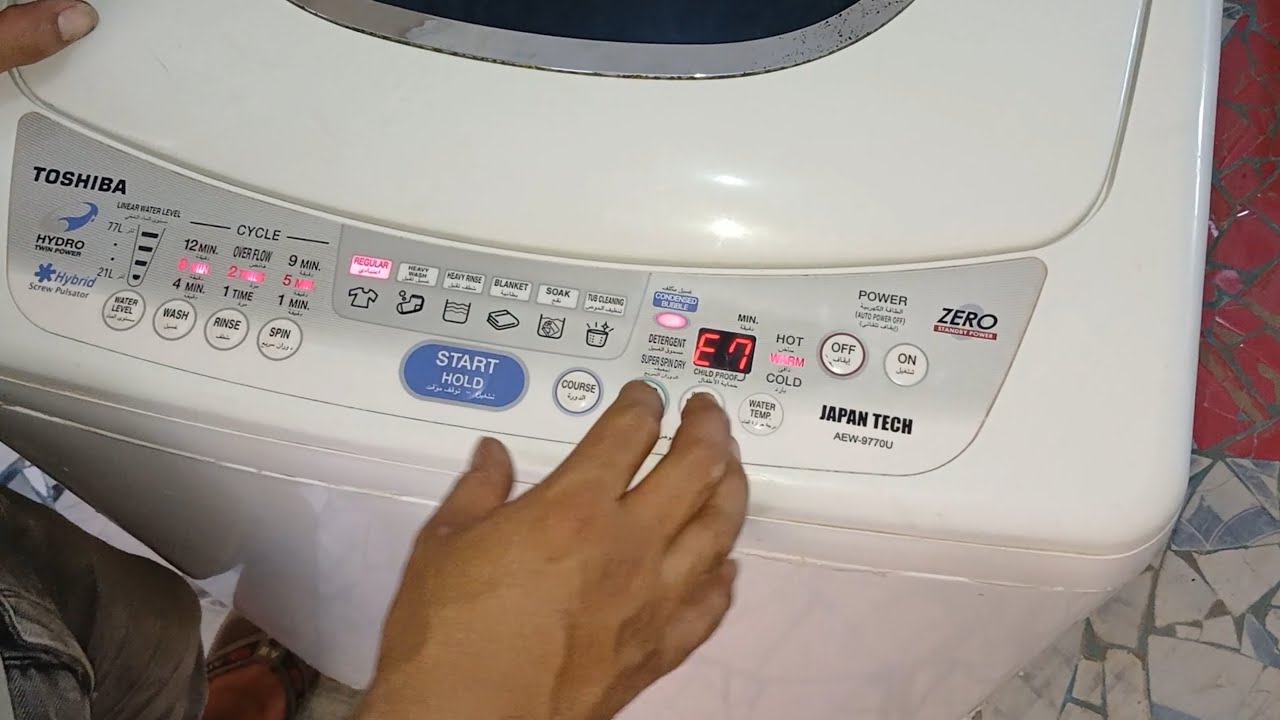 حل عطل توشيبا E7-4