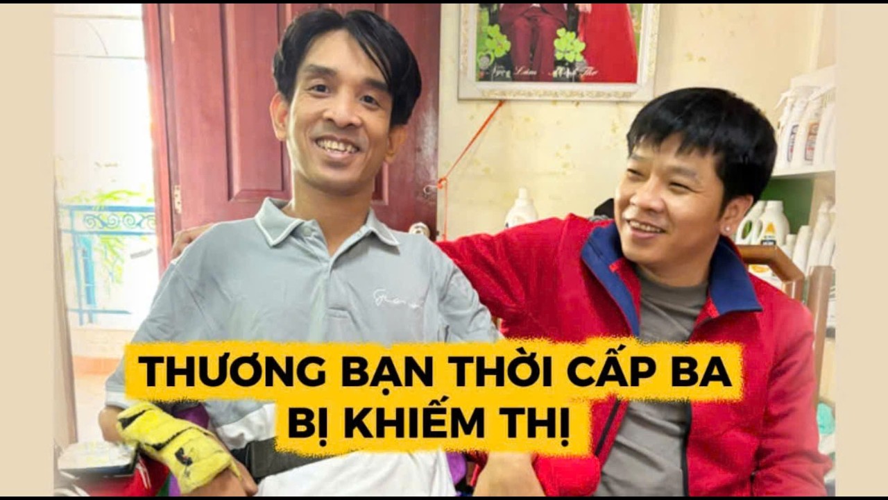 Gặp LẠI BẠN HỌC THỜI CẤP 3 NÀO NGỜ BẠN BỊ KHIẾM THỊ Thật Thương | Thầy Giáo Xe Lăn