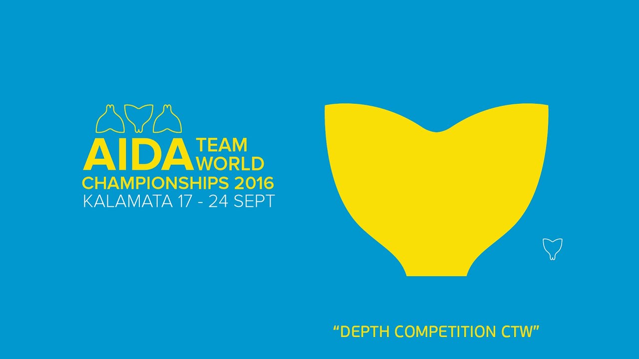 DEPTH COMPETITION CTW - AIDA FREEDIVING TWCH 2016 KALAMATA GREECE